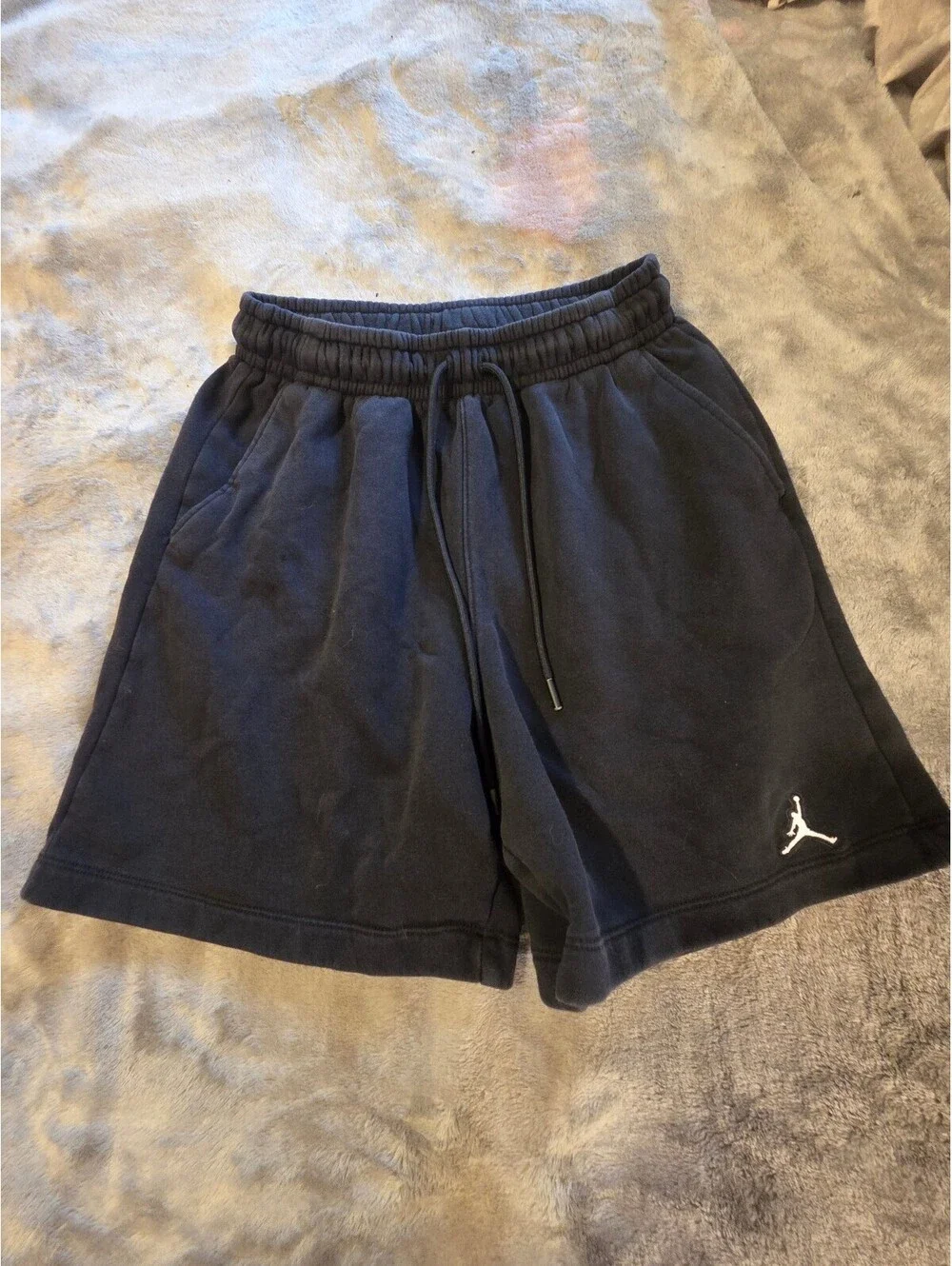 Black Jordan shorts size medium